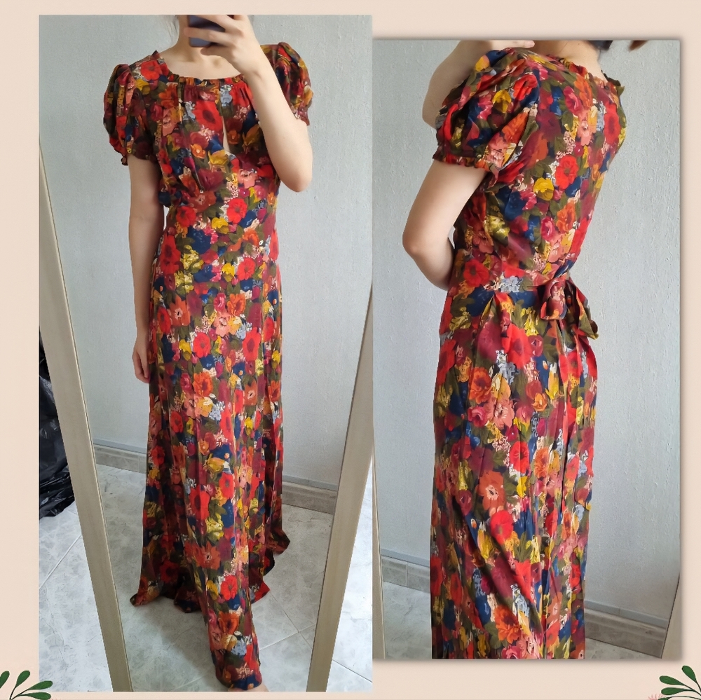 Doen Giselle silk dress